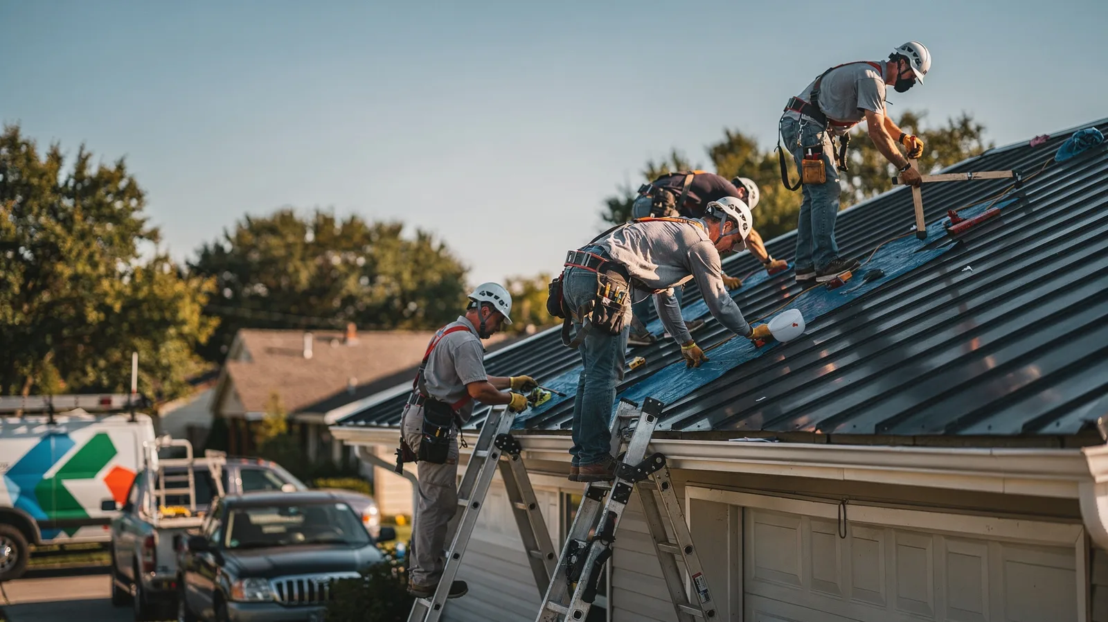 Metal Roof Installation in Creve Coeur, IL near me